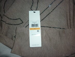 Hnědé šaty Calvin Klein - 9