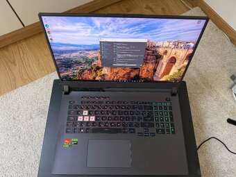 Herní notebook ASUS ROG Strix G17 Eclipse Gray + záruka - 9