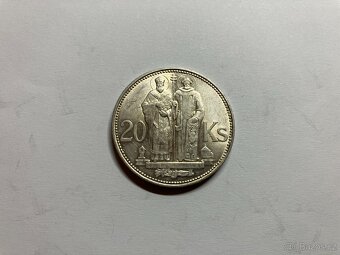 MAGNETICKÁ 20 koruna 1941 aj DVOJKRÍŽ - 9