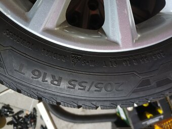 Alu Kola Originál FORD Focus mk 3,5 5x108 Zimní Pneu - 9