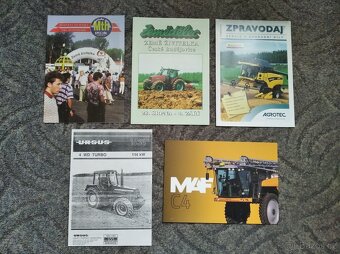 Prospekty zemědělské techniky a traktorů - 9