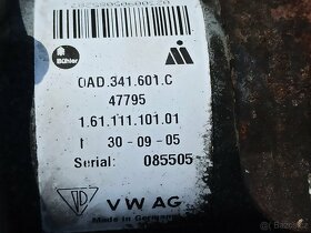VW TOUAREG 2.5TDi - MAN. PŘEVODOVKA, ROZVODOVKA, DIFERENCIÁL - 9
