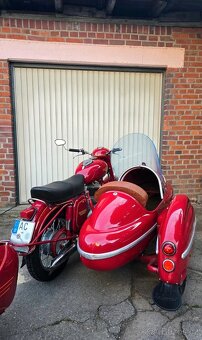 Jawa 250 Sidecar velorex + páv - 9