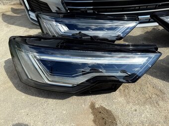Audi A6 S6 4K C8 naraznik světla blatnik výztuha kapota - 9