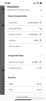 Sušička prádla Electrolux - 9