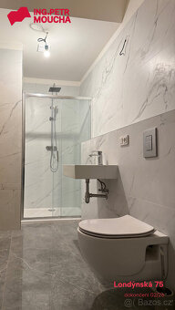 Světlý byt 2+kk s velkou terasou ve vrchním patře, Londýnská - 9