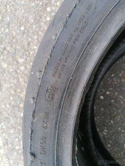 Prodám gumy na dojetí, silnice 180/55 ac190/55 R17 - 9