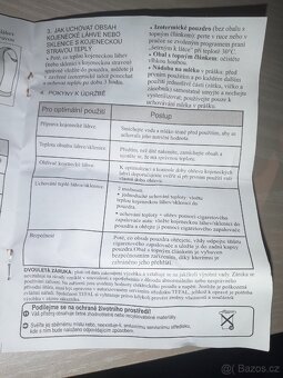Cestovní Izotermické pouzdro a ohřívač kojeneckých lahví 12v - 9