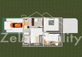 Prodej, stavební pozemek 1126 m² v malebné obci Rataje - 9
