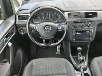 VW Caddy MAXI 1.4 TSi 92kw,7Míst,r.2018,168TKM,2xklíč,Tažné - 9