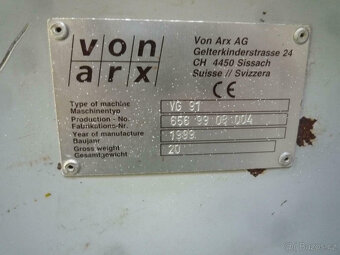 Řezačka betonu Von Arx VA 30 S s posuvnou jednotkou - 9