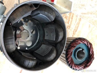 ČZ 175 typ 477, 487 - zapalování 6V 75W po GO mínus pól - 9