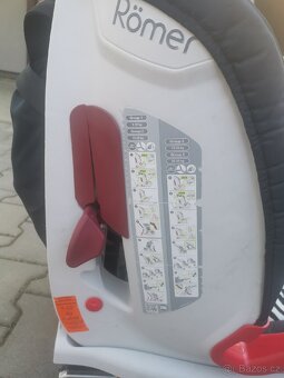 Prodám autosedačku Britax Römer advansafix III SICT - 9