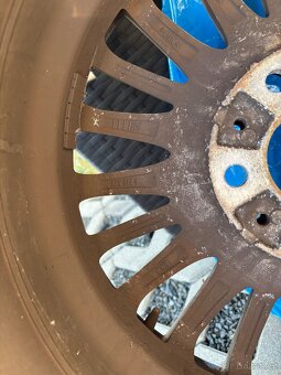 Original BMW Alu zimni kola 225/50 r17, GoodYear MS Runflat - 9