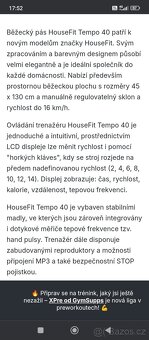Běžecký trenažér - Tempo 40 HT- 919HP - 9