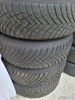 Zimni pneu+plechové disky 5x114.3 nissan - 9