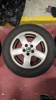 4x letní sada ALU+pneu, škoda - 9