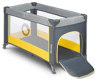 Postýlka cestovní LIONELO Stefi Yellow Lemon - 9