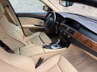 ⭐️BMW 530d E60⭐️INDIVIDUAL⭐️Bohata Vybava⭐️BLACK SAPPHIRE⭐️ - 9