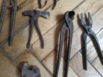 Staré kleště kovářské - 9