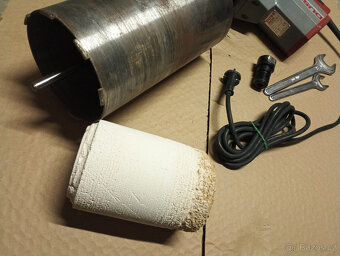 Jádrová vrtačka DUSS DIA 200 pro kamnářství, kominictví - 9