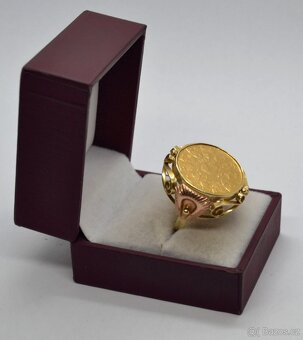 Zlatý prsten s mincí - 9