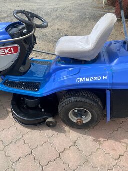 Zahradní traktor ISEKI CM 6220 H+rozmetadlo AKS 80+radlice - 9