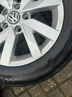 ORIGINÁL Alu Volkswagen Aragon R16, 5x112 - LETNÍ - 9