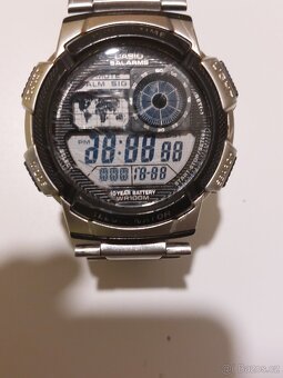 Digitální voděodolné hodinky Casio AE-1000W 10bar - 9