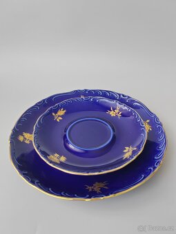 Porcelánový čajový sady Echt Kobalt Vohenstrauss Seltmann - 9