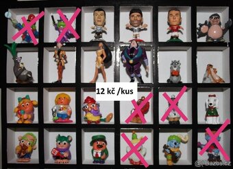 Kinder figurky 1 - 9