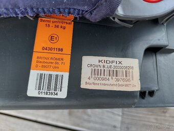 Dětská autosedačka Römer Kidfix - 9