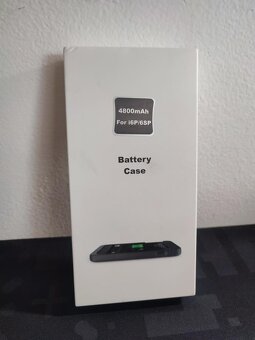 Externí bateriový kryt pro iPhone 6 - 4800mAh, zlatá/růžová - 9