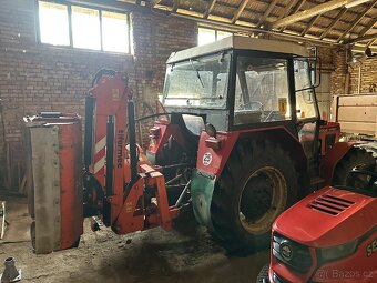 Prodám traktor Zetor 7745 s příkopovým mulčovačem - 9