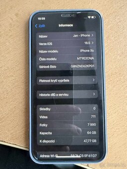 iPhone XS 64GB vesmírně šedá - 9