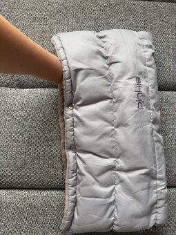 Set fusak+rukávník+taška na kočárek Pinkie - 9