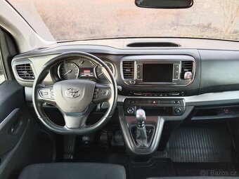 TOYOTA PROACE 2.0D-4D,L2, 150K,9MÍST,ČR,1.MAJ. - 9