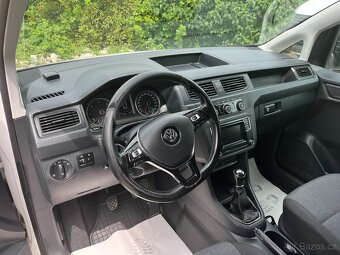 VW CADDY LONG R17 2.0TDI,KLIMA,SERVIS VW,DPH,1.MAJITEL - 9