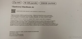 MacBook Air 13" 2025 M4 10-core 16/256GB zár 9/2026 - 9
