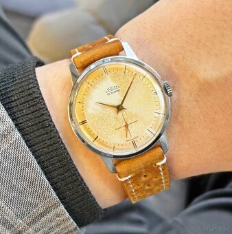 Československé mechanické vintage retro hodinky PRIM Traktor - 9