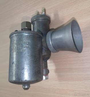 Predám bronzový karburátor B&B 25,4mm s uchytením na závit - 9