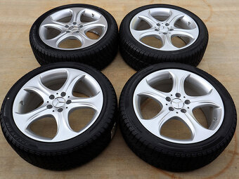 18" Alu kola = 5x112 = MERCEDES C-CLASS - ZIMNÍ + ČIDLA - N - 9