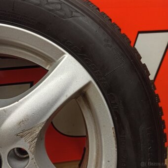 ALU kola Ronal 5x112, zimní pneu 7mm, 195/65 R15 - 9