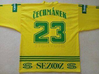 Hokejový dres HC Slovnaft Vsetín Roman Čechmánek - 9