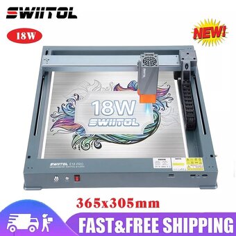 Laserový gravírovací stroj Swiitol E18 PRO - 9