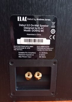 ELAC Debut 2.0 On-Wall

a držáky - 9