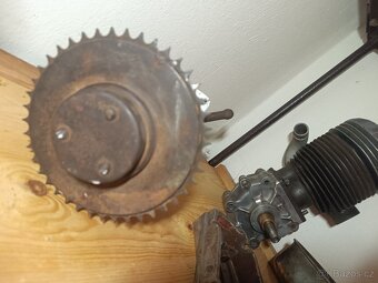 Motor převodovka Jawa Villiers Special předválečná - 9