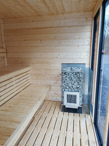 Sauna Kostka M4 s odpočívárnou - 9