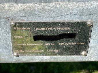Laminátová loď, člun, pramice MS Composite 4,4m, vozíku - 9
