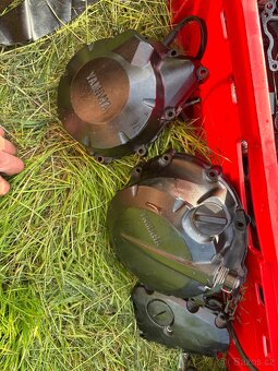 Spojka dobijeni a kryty motoru na Yamaha Fz6N a Fz6 Fazer - 9